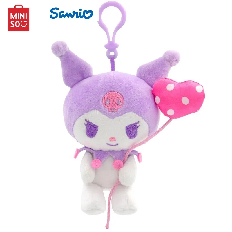 Miniso Sanrio Anhänger niedlich cool Lomi Schlüssel bund Hallo Kitty Pacha Hunde tasche kleine Anhänger dekorative Rucksack Anhänger Schlüssel ring Geschenk