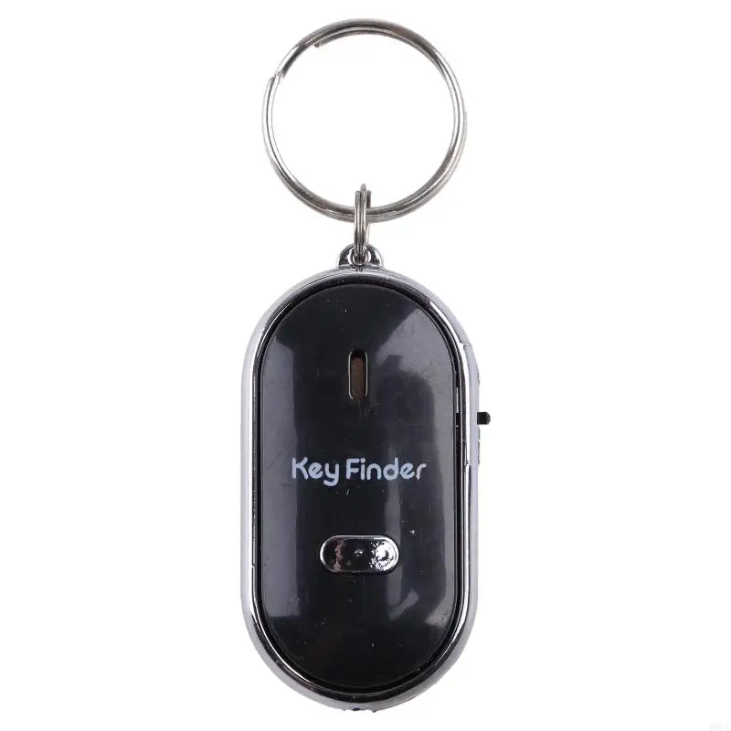 D0UC for Key Finder Tag LED Light Remote Sound Control Lost Keychains Locator Device Phone Keychain for Child Elderly Pet Lug