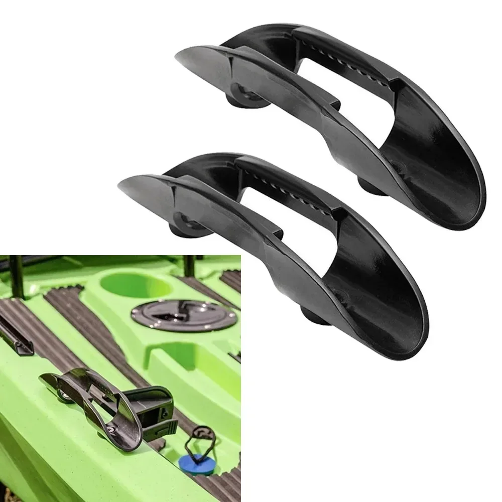 2Pcs Kayak Canoe Paddle Holder Clips Kayak Paddle Keeper Marine Boat Yacht  Kayak Boat Accessories Marine