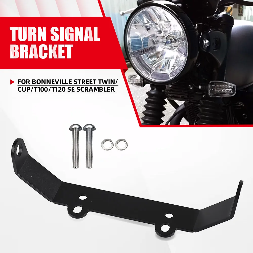 Driving Spotlight Bracket For Bonneville Street Twin/Cup/T100/T120 SE Scrambler Auxiliary Bracket Accessories Fog Light