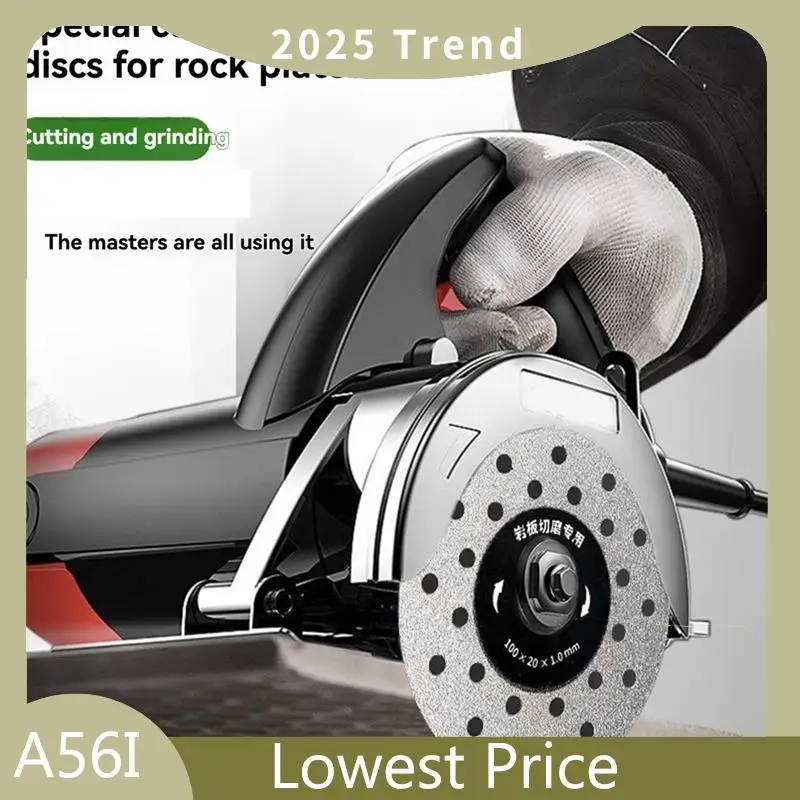 

A56I Top 5PCS Dia 100Mm Rock Grinding Cutting Disc Ultra-Thin Saw Blade Multi Hole Disc Marble Tile Glass Cutter Plate