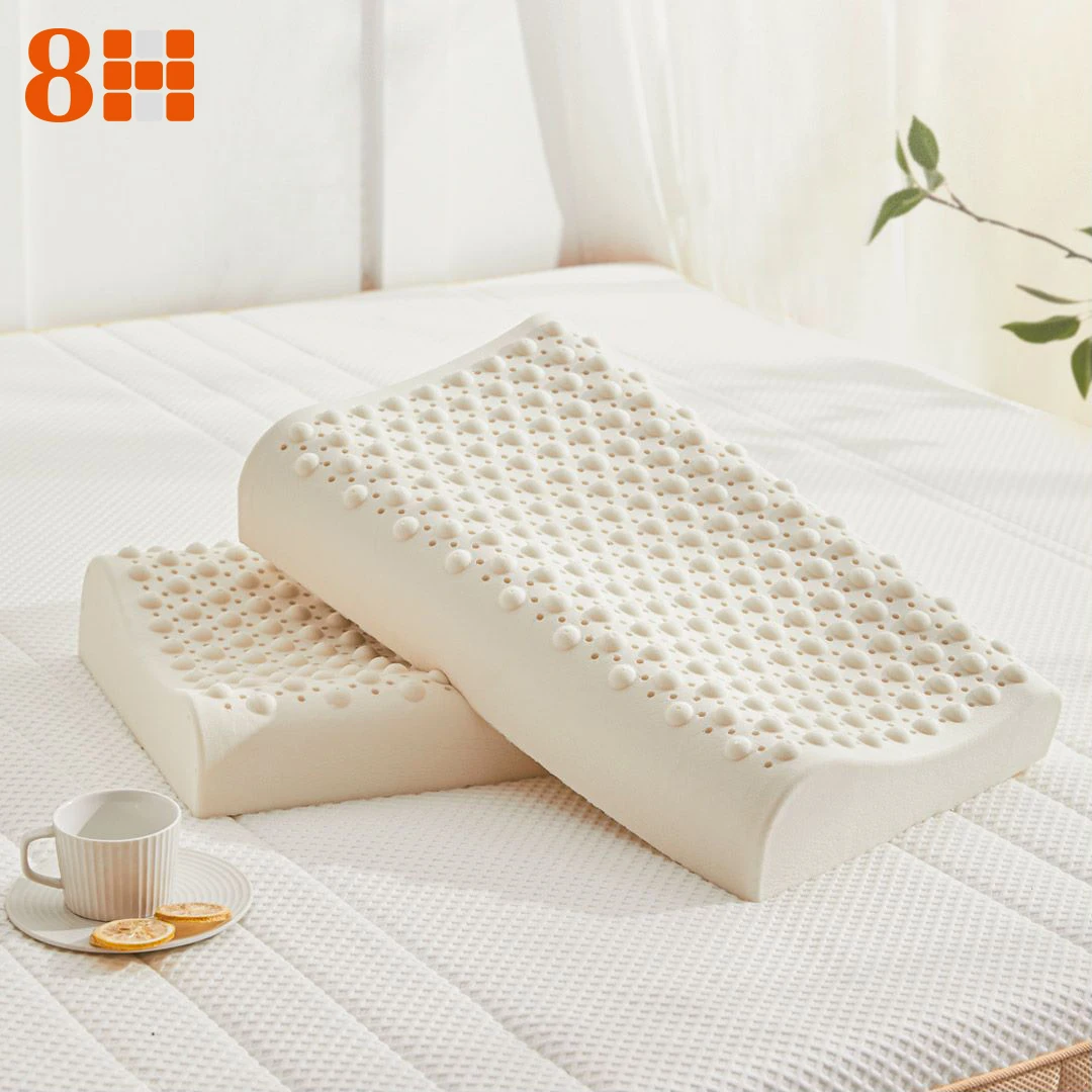 

8H Thailand Latex Pillow For Neck Pain Protect Vertebrae Health Care Orthopedic Massage Pillows For Sleeping For Bedroom