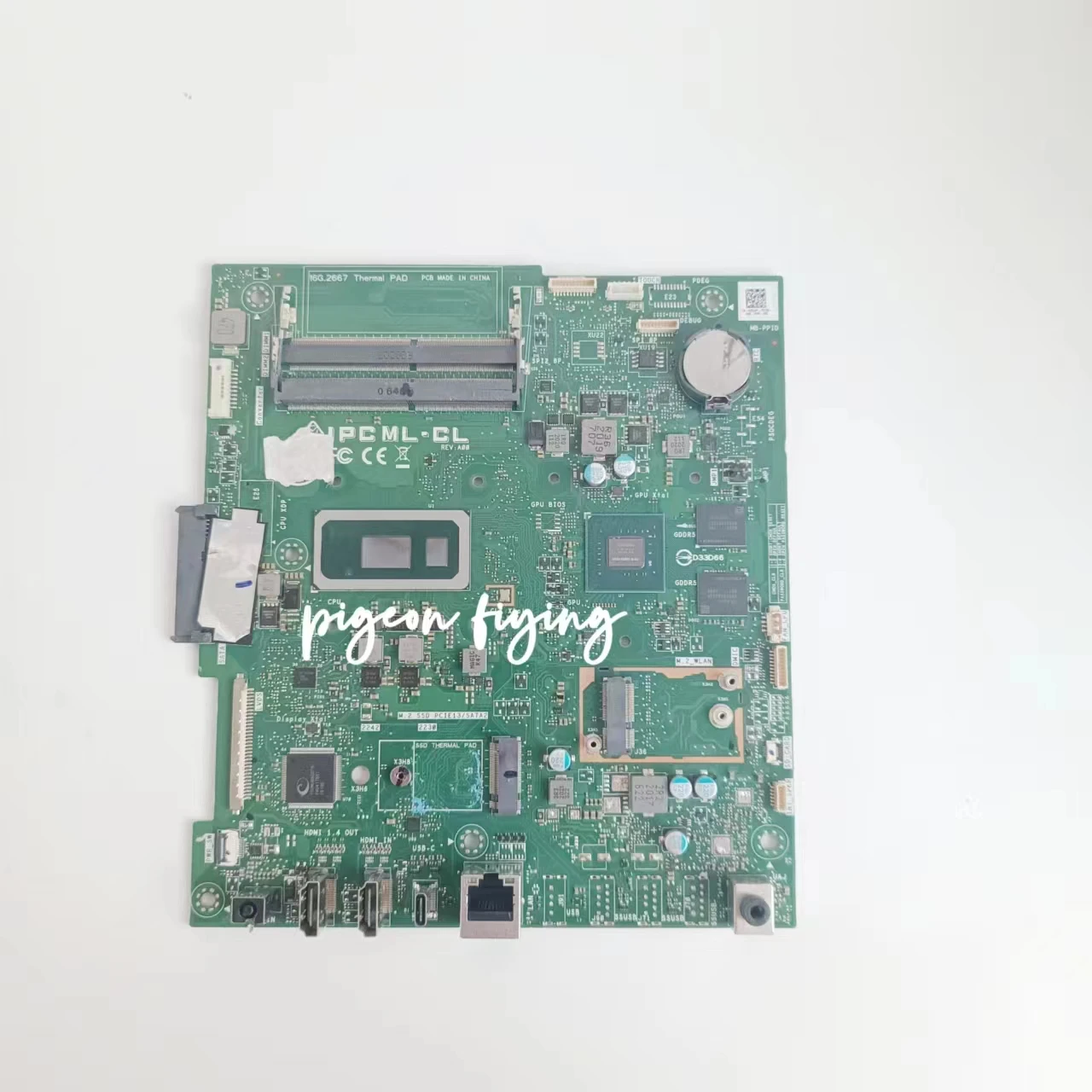 Imagem -03 - Placa-mãe do Portátil para Dell Cpu I710510u Cpu Srgkw N16v-gmr1-s-a2 Ddr4 Cn0gdjxy Gdjxy Gdjxy 2gb Ddr4 Teste ok