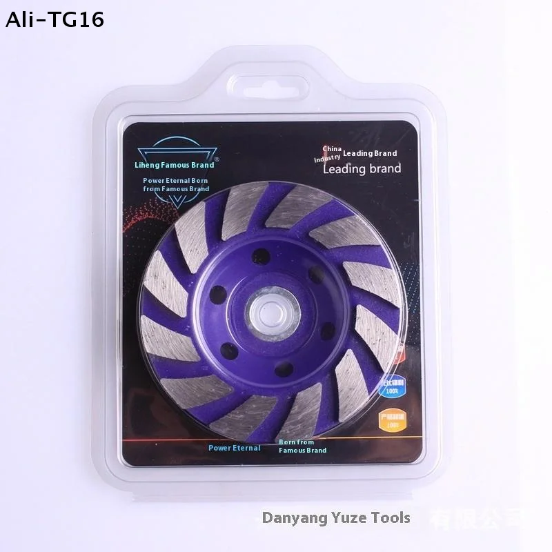 

【TG16】()1 шт. 2026 Алмазный шлифовальный круг 4" 100 мм, чашечный, для шлифовки камня, бетона, гранита, керамики, отрезной диск, для электроинструментов