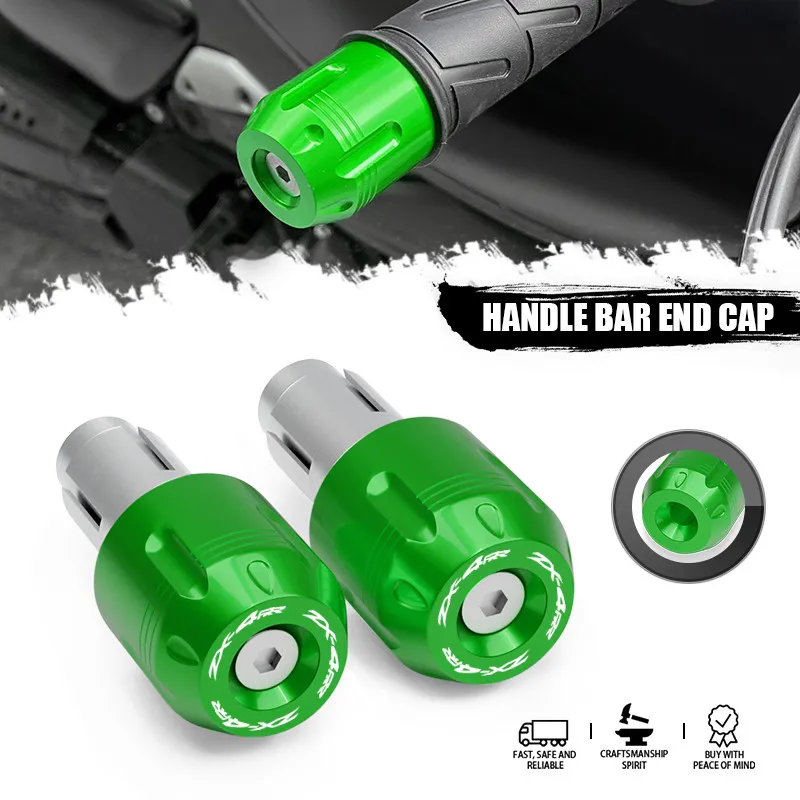 

NEW Accessories Motorcycle 7/8" 22mm Handlebar Grips Ends Aggravated Slider Cover For ZX4R ZX4RR handle bar grip zx4r zx4rr