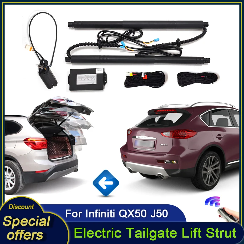 For Infiniti QX50 J50 2013~2017 Car Electric Tailgate Tail Gate Strut Vehicle Power Rear Door Lift System Kit for Trunk