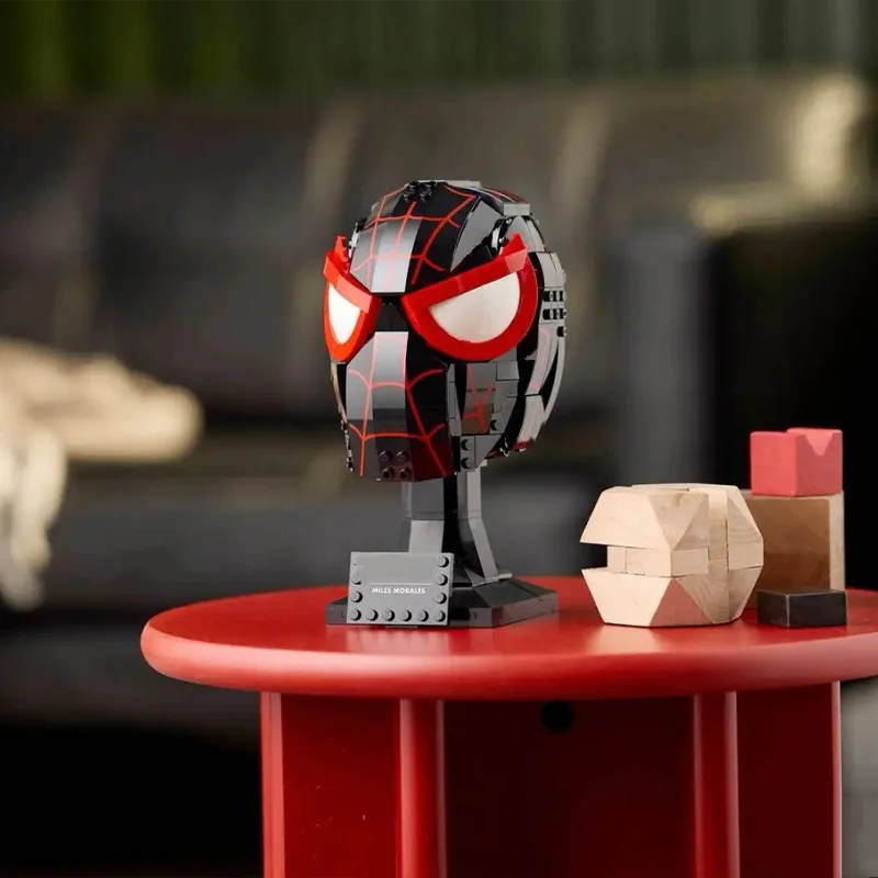 Moc capacete blocos de construção montar brinquedo 76329 capacete modelo compatível 487 pçs presente criativo para presentes de aniversário