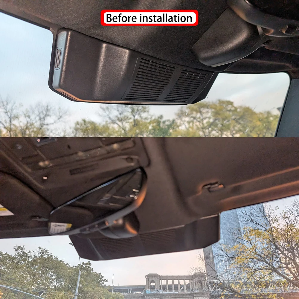 ZJCGO per Land Rover Defender L663 2019-2025 UHD Auto 4K Videoregistratore DVR Dash Cam Cruscotto Telecamera Visione Notturna Plug and play