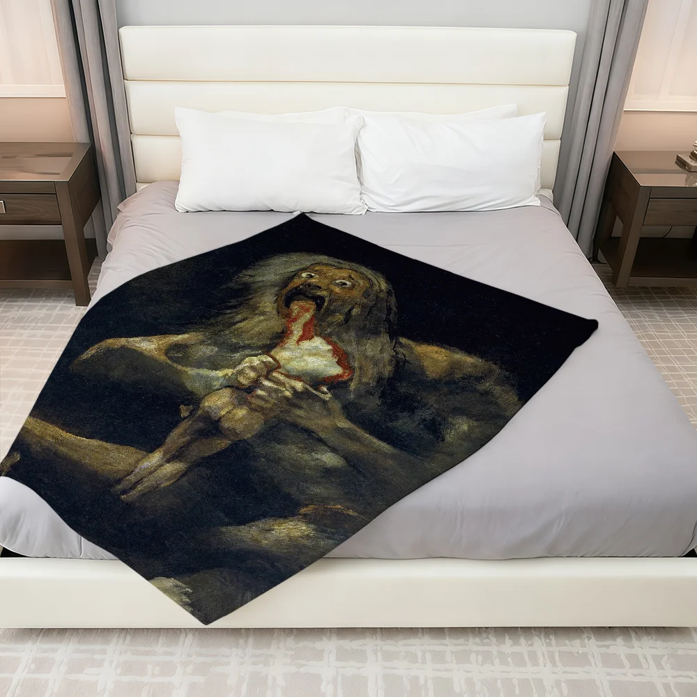 

Spain Francisco Goya Art Blanket Throw Super Cosy Plush Living Room Sofa Couch Childish Birthday Gifts