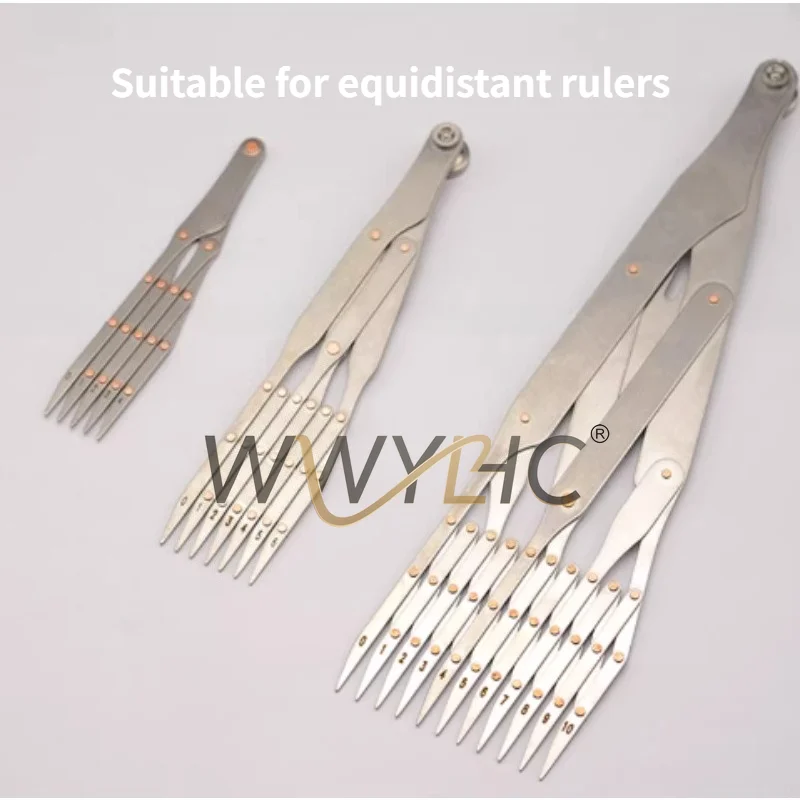 Suitable for Equidistant Ruler and Equidistant Ruler Luggage Production Positioning Auxiliary Drawing Leather, Large Tools