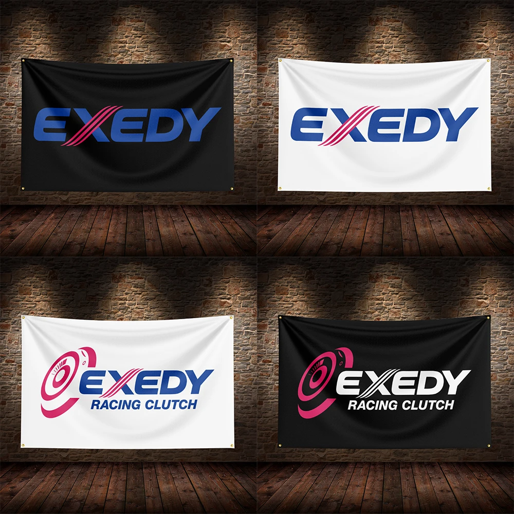 

3x5 Ft E-Exedys'pexis'pexis Racing Flag Polyester Printed Cars Flags for Room Garage Decor