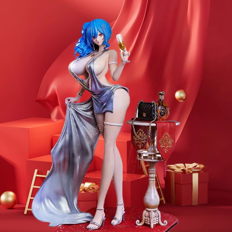 29cm Azur Lane St. Louis Luxury Handle Sexy Anime Girl Figure Le Malin Action Figure Adult Sexy Collectible Model Toys Gifts