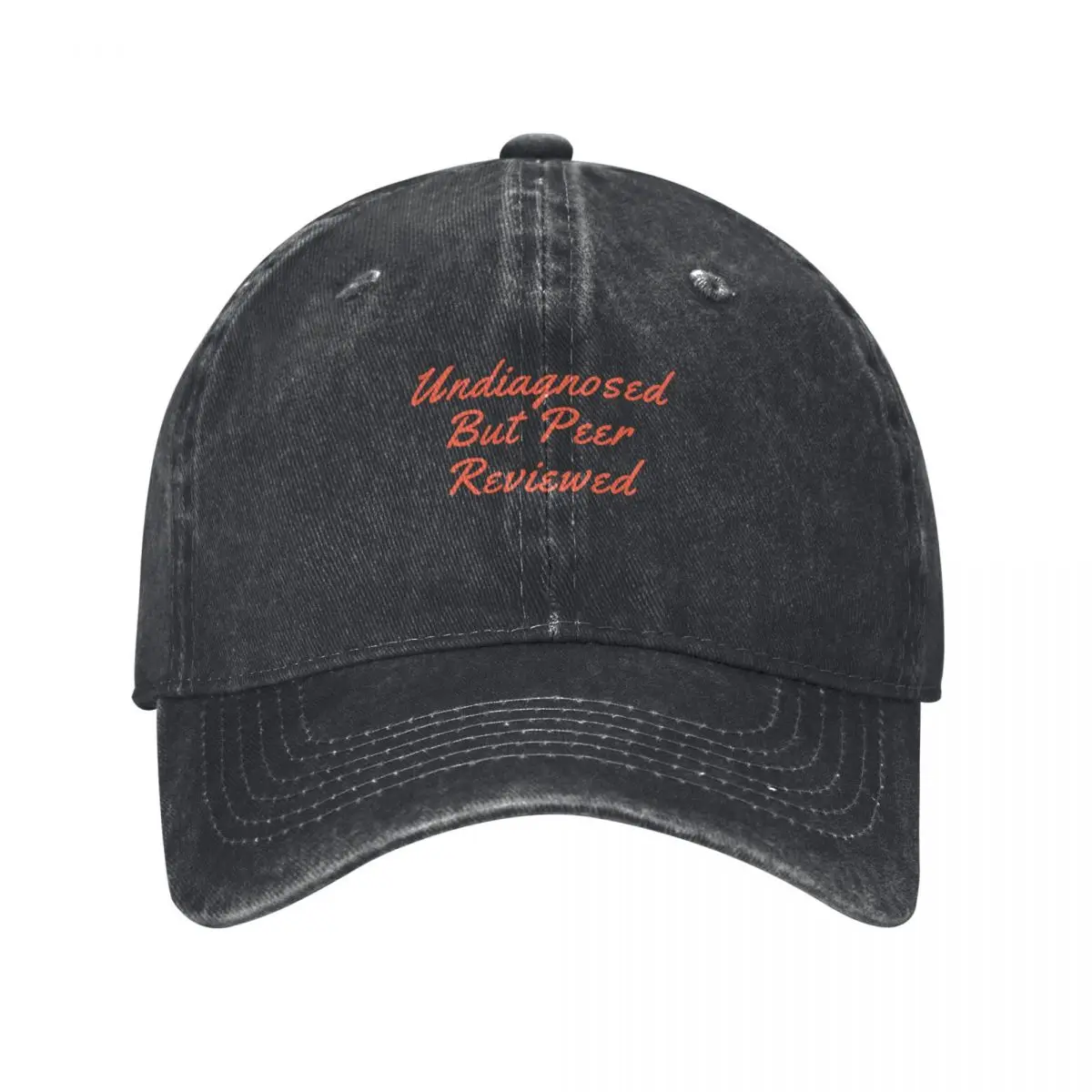 

Undiagnosed But Peer Reviewed Baseball Cap men's big size hat sailor cap for men Luxury Cap party Hat Woman Men's
