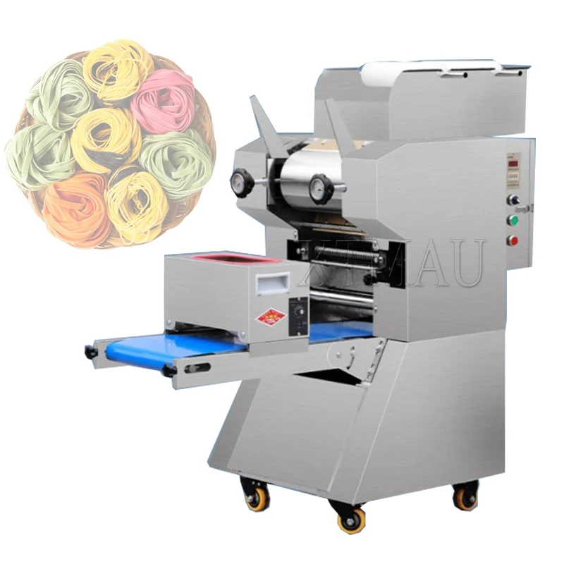 Household Noodle Maker Machine Manual Pasta Machine Dough Laminator Noodles Pressing Rolling Machine Fresh Pasta Machine