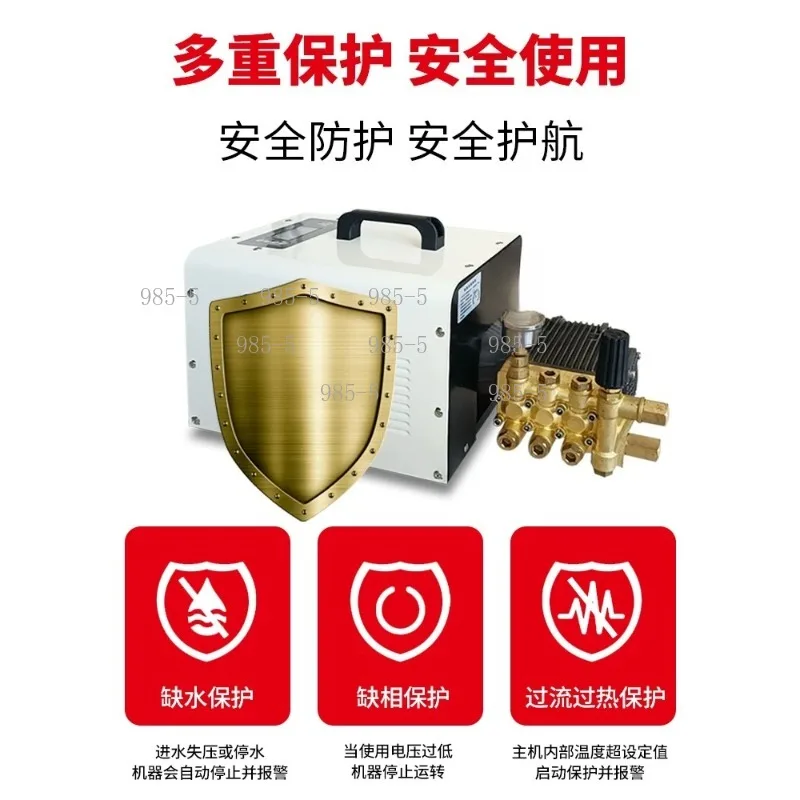 High Pressure Fine Mist Maker 220V 1L/min Industrial Fogger Machine Commercial Cooling Humidifier Misting System