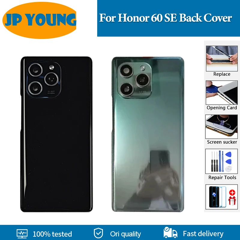 

Оригинальная задняя крышка для Huawei Honor 60 SE, задняя крышка батарейного отсека, чехол GIA-AN00, задняя крышка для Honor 60 SE, замена задней крышки