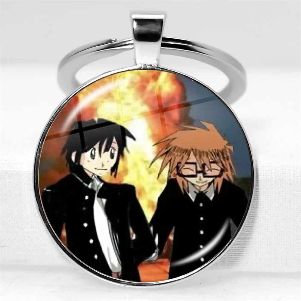 Anime Ranfren Randal,Luther,Nyon, Handmade Charm Pendant Keychain Backpack Accessories Key Ring Cosplay Fans Gifts