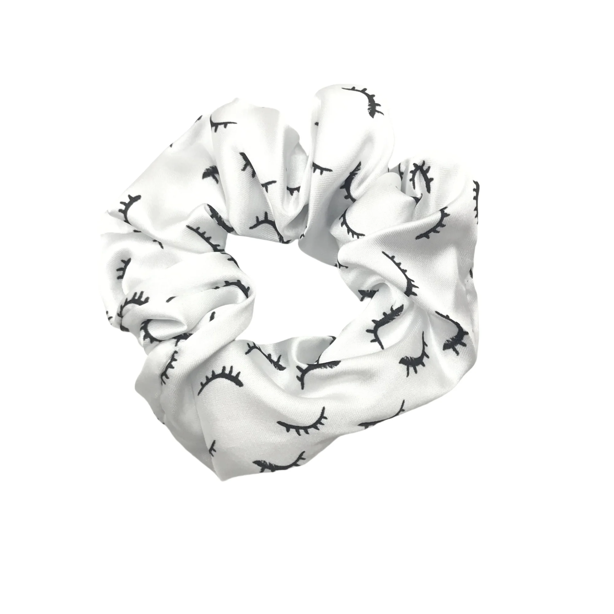 5 Stück/20 Stück Haargummis mit Wimpernmuster, elastisches Haarband, Haargummi, Pferdeschwanzhalter für Damen, Accessoires, Stoff-Kopfbedeckung – Detail 11