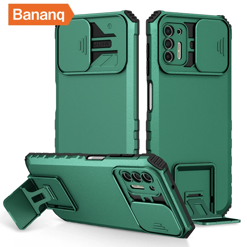 Bananq Lens Protection Shockproof Case For Motorola G9 Plus G22 G30 G42 G50 G52 E32 E20 E7 E7i G Pure Stylus 5G Power 2021 Cover