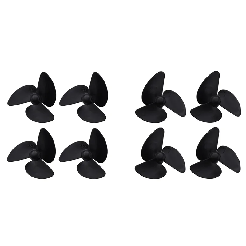 8Pcs 3-Blade Propeller 4 Left & 4 Right for Flytec 2011-5 Fishing Bait Boat Fish Finder RC Boat Spare Parts Accessories