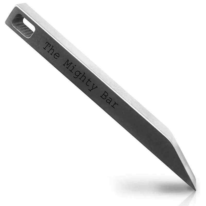 Mini Keychain Prybar for Every Day Carry, Heavy Duty Stainless Steel Pocket Pry Bar Small Prybar Multitool