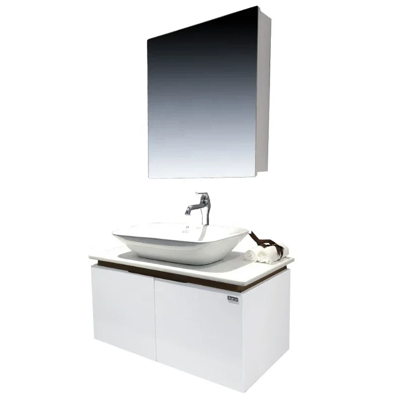 2021 New arrival modern mirror bathroom vanity cabinet waterproof bathroom mirror cabinet