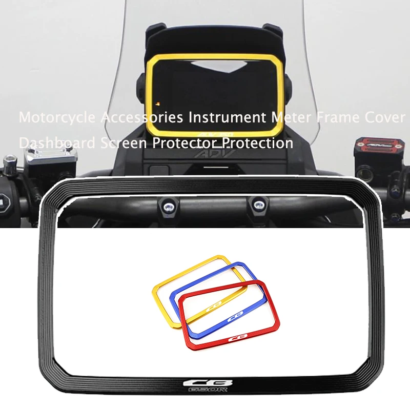

FOR HONDA CBR650R CB650R 2024 CB 650R CBR650R CNC Meter Frame Cover New Motorcycle Meter Frame cover screen protector Cover