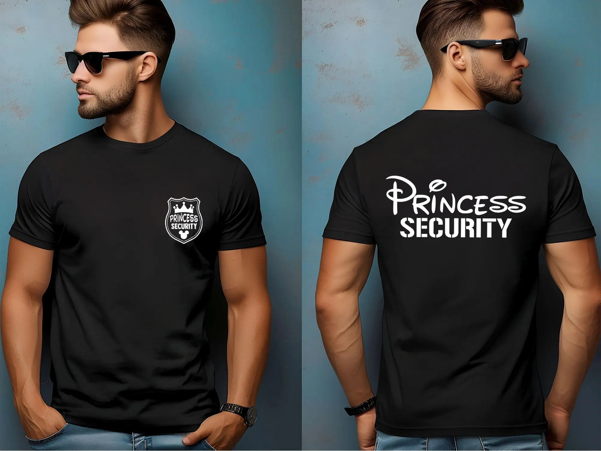 Princess Security Dry Fit Shirt, Dad Gift Shirt, Polo Shirt, Funny Dad Tee, Boyfriend Birthday Gift, Family Trip