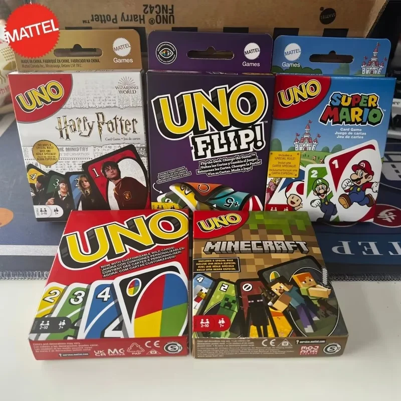 

Новая оригинальная версия Mattel Uno Flip Games, семейные забавные развлекательные настольные игры, забавные игральные карты