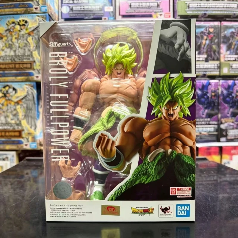

Brand new in stock Bandai genuine SHF Broly manual model assembly toys collection ornaments holiday gift decorations