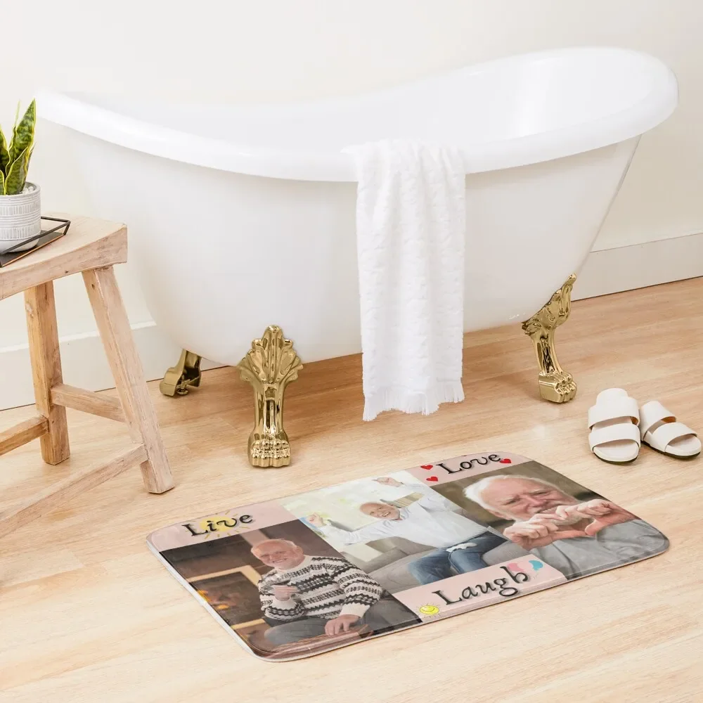 

Hide The Pain Harold - Live, Laugh, Love Bath Mat Room Carpet Bathroom Utensils Mat