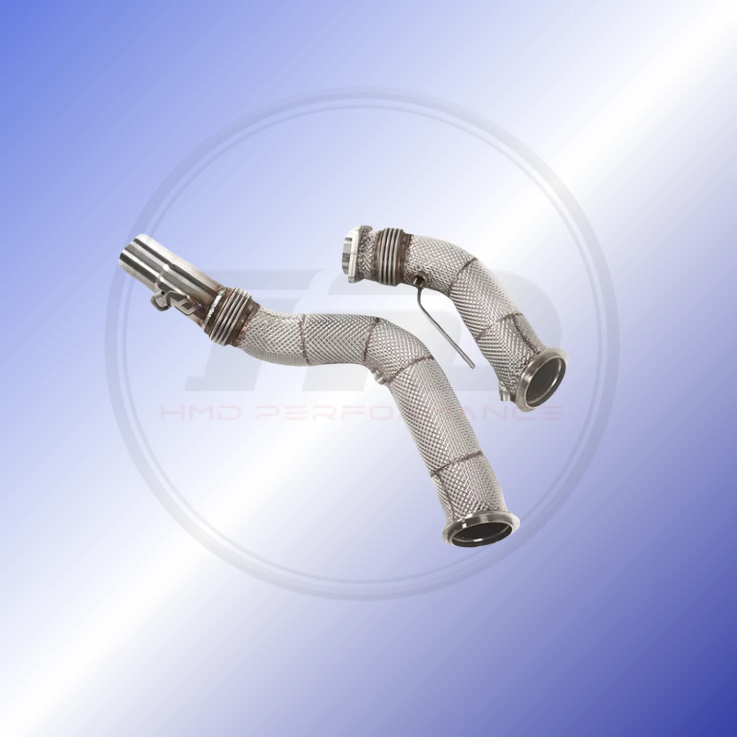 

High Quality Downpipe For BMW M3 M4 F80 F82 With OPF Stainless Steel Exhaust System Heat Shield High Discounted Price HMD