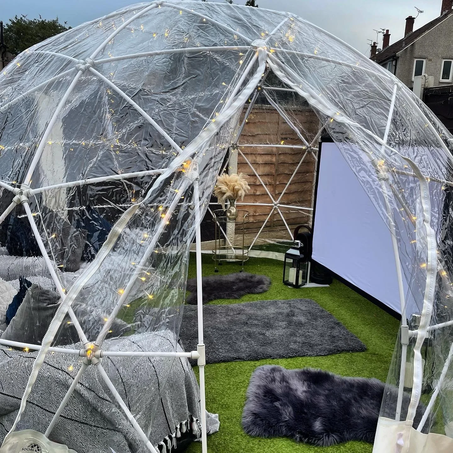 Tent Outdoor Transparent Geodesic Dome Tents Glamping Hotel Marquee Dome Tent for Sale