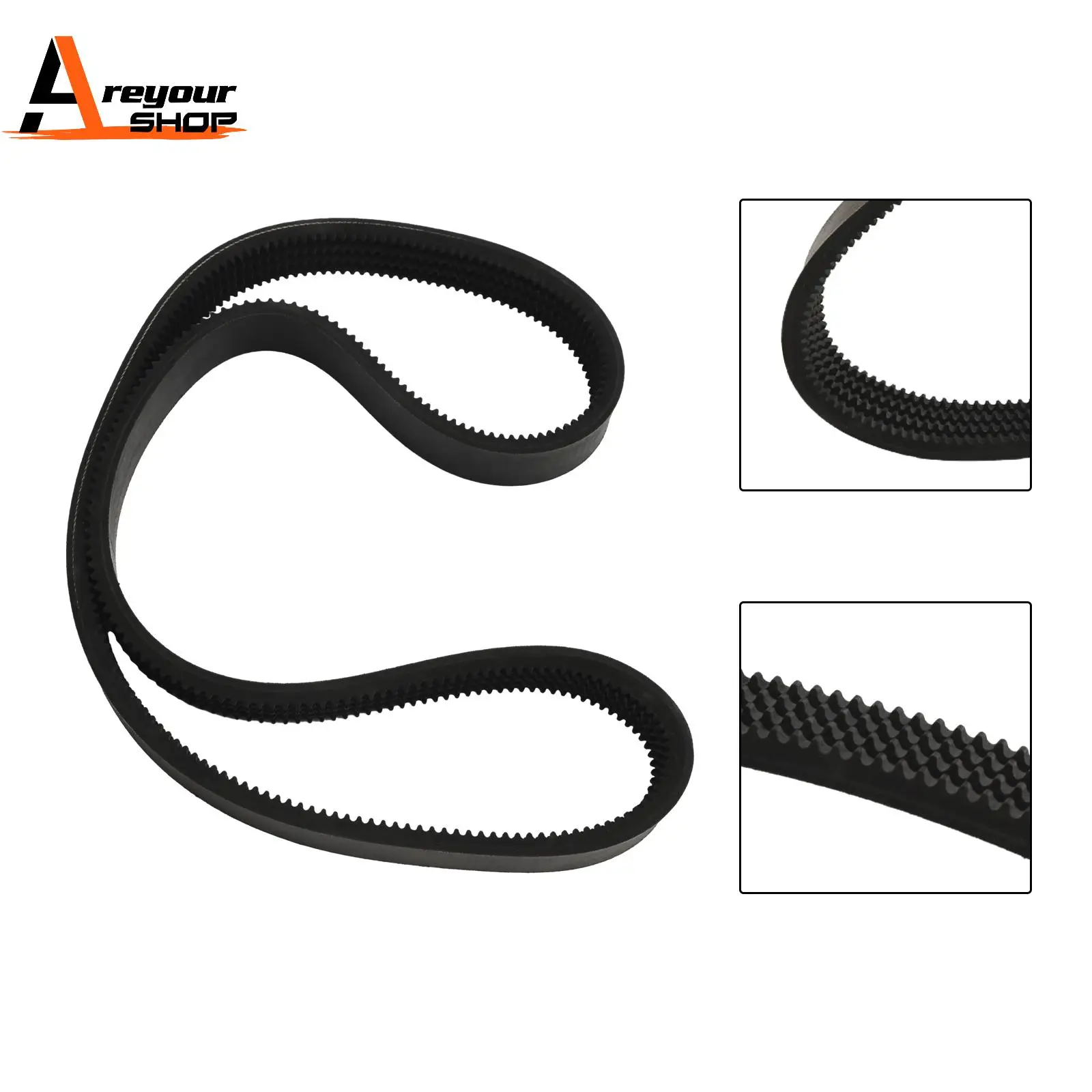 Areyourshop 7188792 7147859 Drive Pump Belt for Bobcat Skid Steer S630 S650 T630 T650