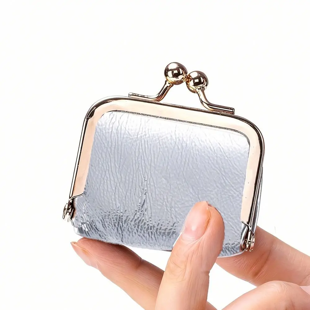 

Повседневный мини-кошелек с леопардовым принтом из натуральной кожи, шкатулка для украшений, маленький кошелек с застежкой Kiss Lock, монетница для женщин