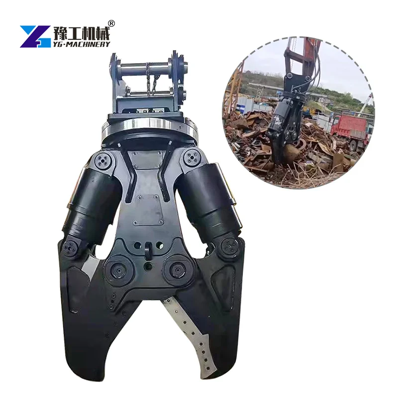 China Waste Metal Shear Attachment Hydraulic Excavator Eagle Shear for Demolition Scrap Steel Cutting 20ton 23ton 25ton Machine