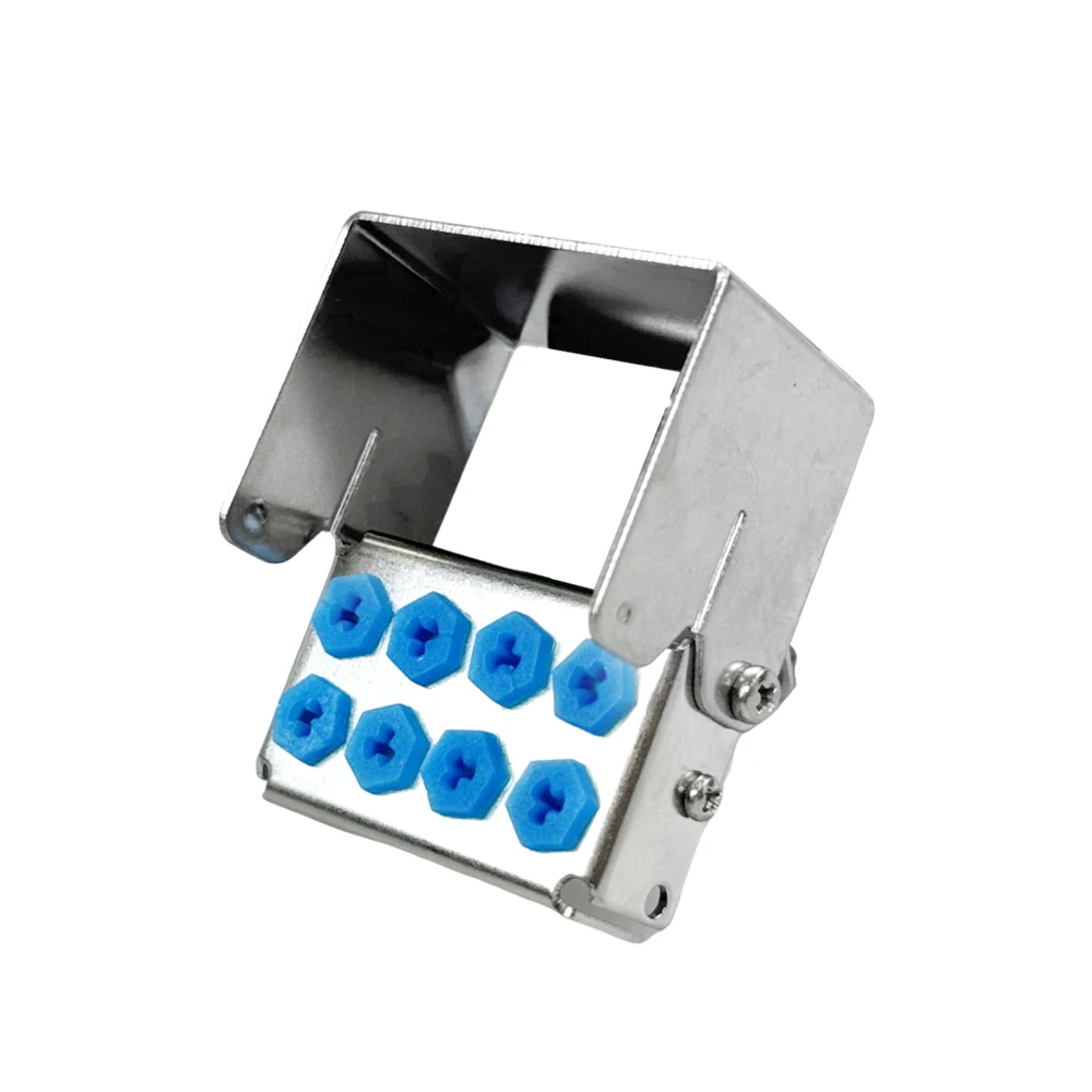 8/12/30 Holes Dental Bur Holder Autoclave Sterilizer Case Endo File Disinfection Box Organizer Implant Drills Scaler Tips Block