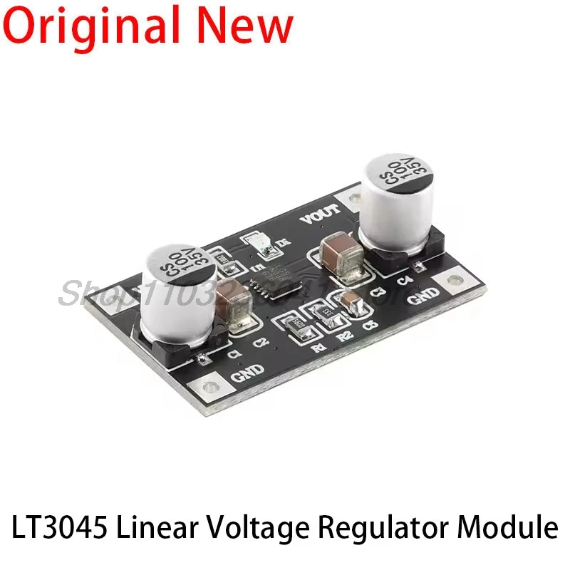 LT3045 Single Power Linear Regulator Step-down Buck Module 3.3V 5V Low Noise and Low Ripple RF Power Supply Module 500mA