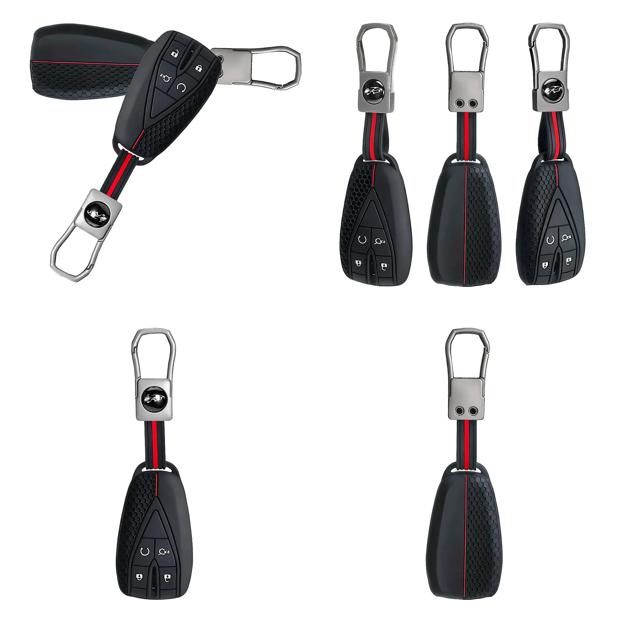 New Fashion Silicone Car Key Case Cover For Changan UNIT UNIK CS35PLUS CS55 PLUS CS75 PLUS Oshan X7 X5 Car Accessories