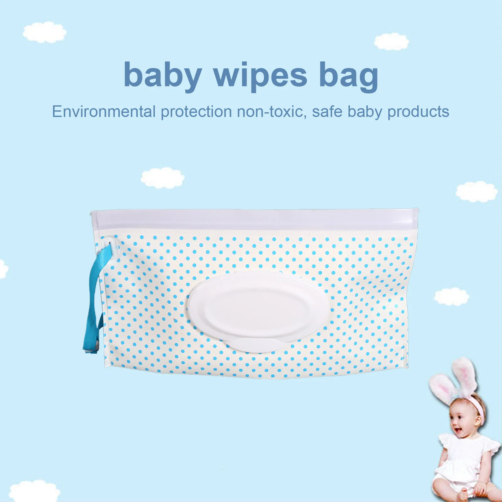 Reise Feuchttücher Box Nassen Tissue Beutel Für Kinder Tragbare Wipes Dispenser Wipes Dispenser Fall Zu Halten Nass Gewebe Frische