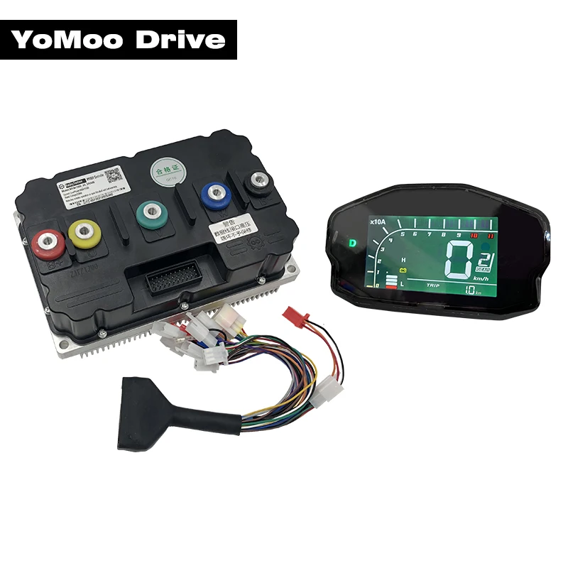 

Fardriver ND841200 84V 10KW-12KW DC 600A PMSM BLDC Motor Controller with DKD Dispaly For Electric Motorcycle GolfCart Motor