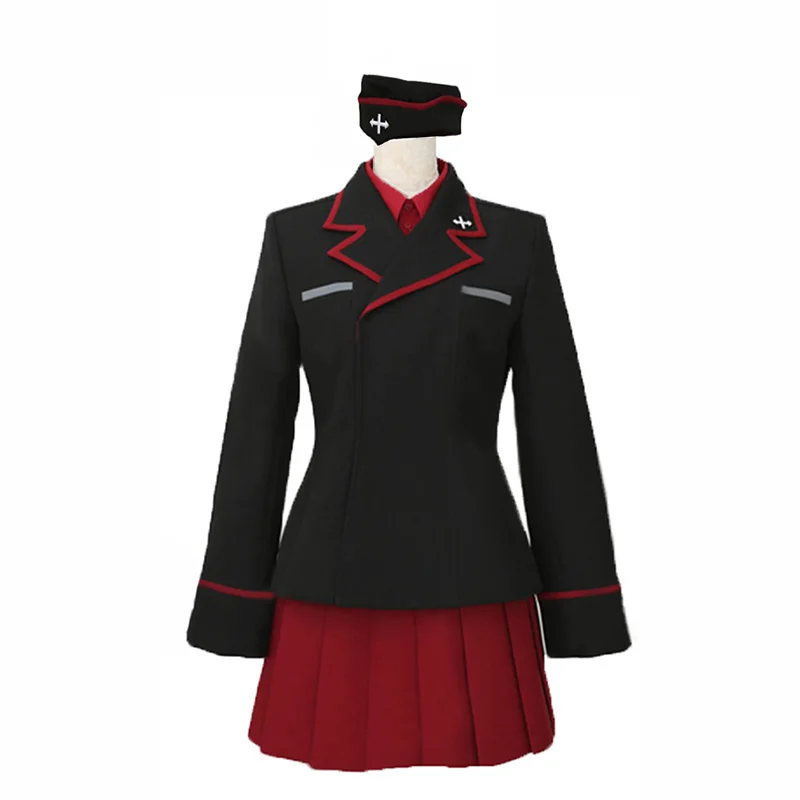 Girls und Panzer Official Maho Nishizumi Cosplay Costume High Quality Detailed Design Fits Perfectly