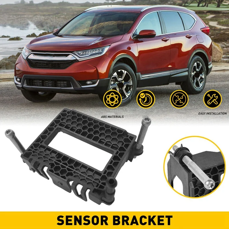 Front Cruise Distance Radar Control Sensor Body Bracket ACC Radar Sensor Bracket For 2018-2021 Honda CIVIC CRV 36801-TVA-A17
