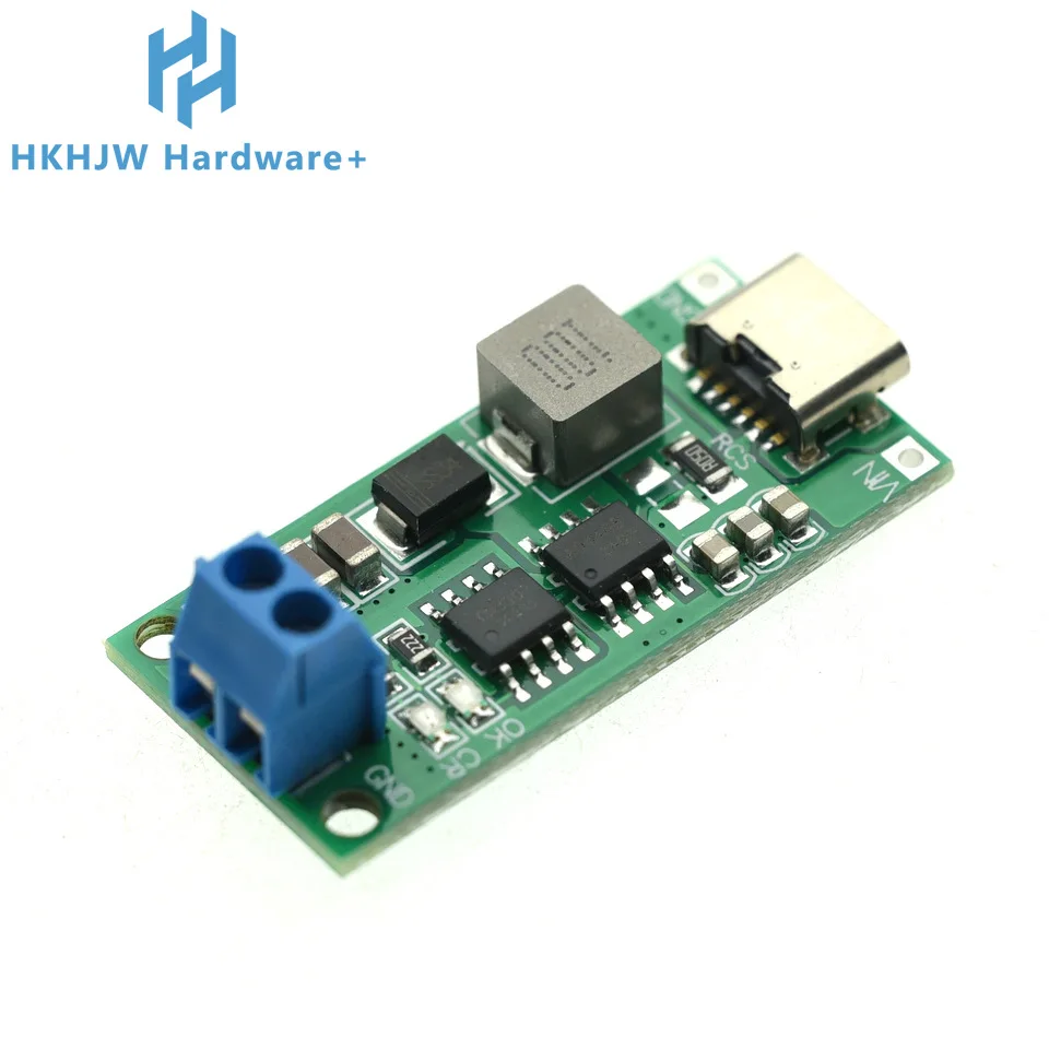 2 String 3 String 4 String Lithium-ion Battery Charger Battery Protection Board TypeC USB Boost Charging Board DC3-5V