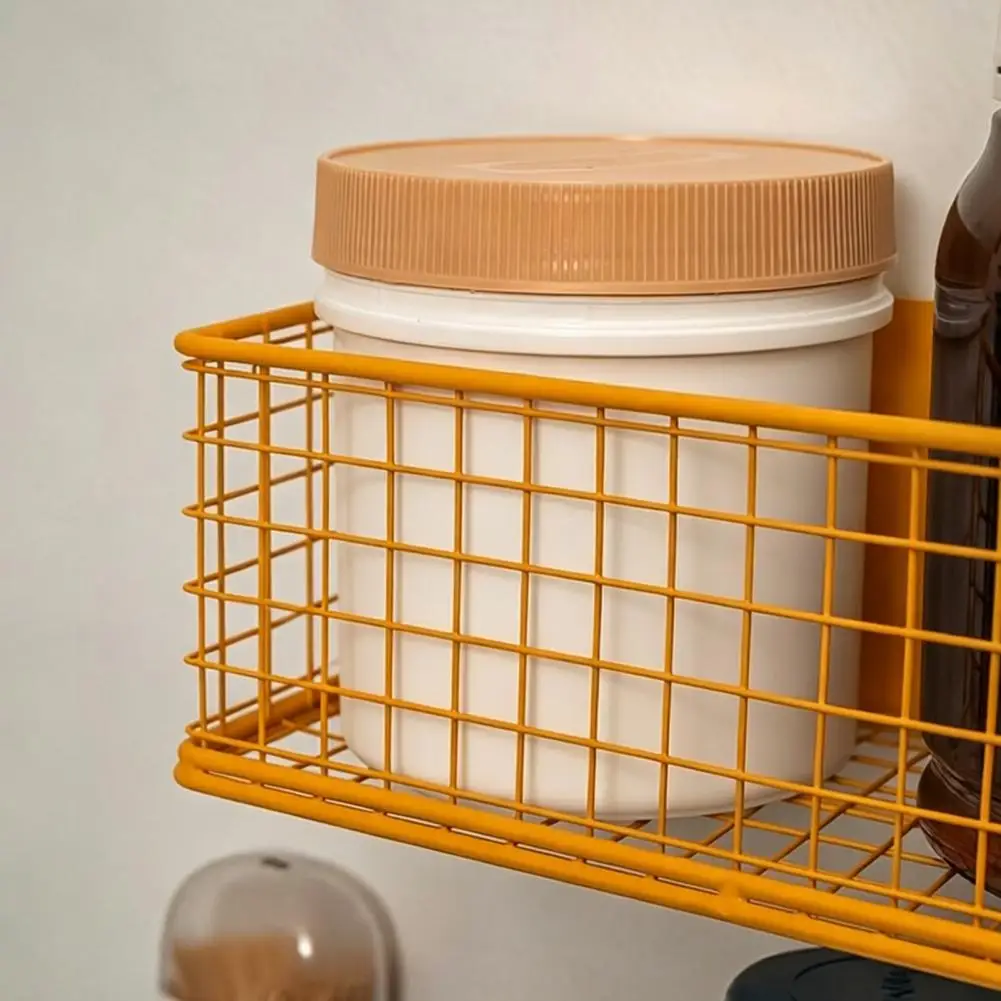 Refrigerator Storage Box Refrigerator Door Organizer Magnetic Refrigerator Storage Shelf Organizer Easy-to-move Spice Rack