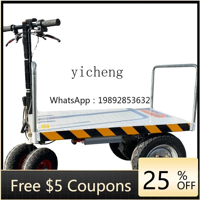 A5-20 dynamic folding flatbed truck trailer decoration ceramic tile home improvement trolley truck portable pull truck