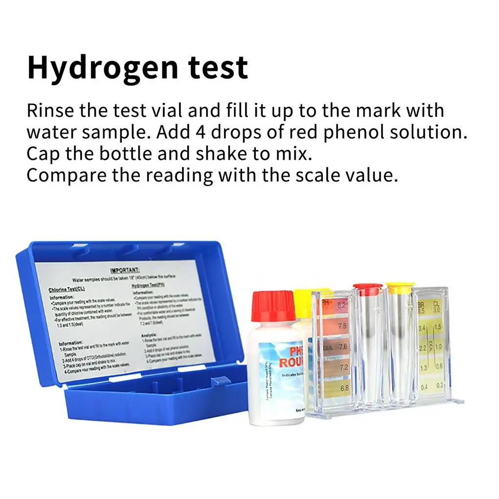 Picture 3: Swimming Pool Test Kit Water Quality Tester Effective Water Test Kit