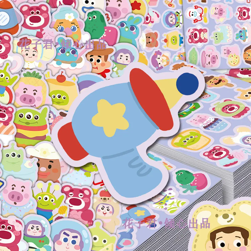 103 pezzi Disney Cartoon Toy Story Alien Graffiti adesivi decalcomanie divertenti per diario fai da te telefono portatile adesivo impermeabile giocattoli per bambini