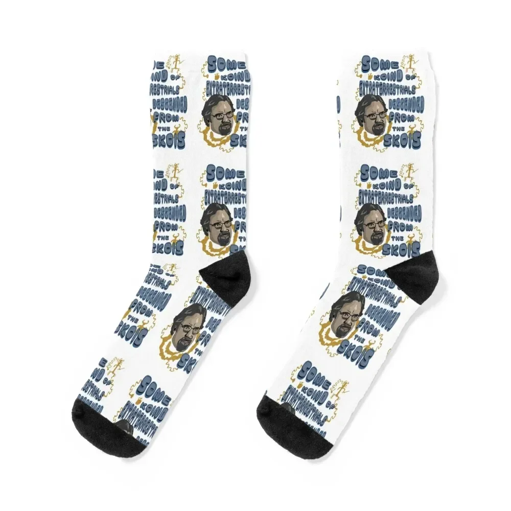 

Aliens from the skois Socks Stockings summer with print moving stockings Socks Men Women's