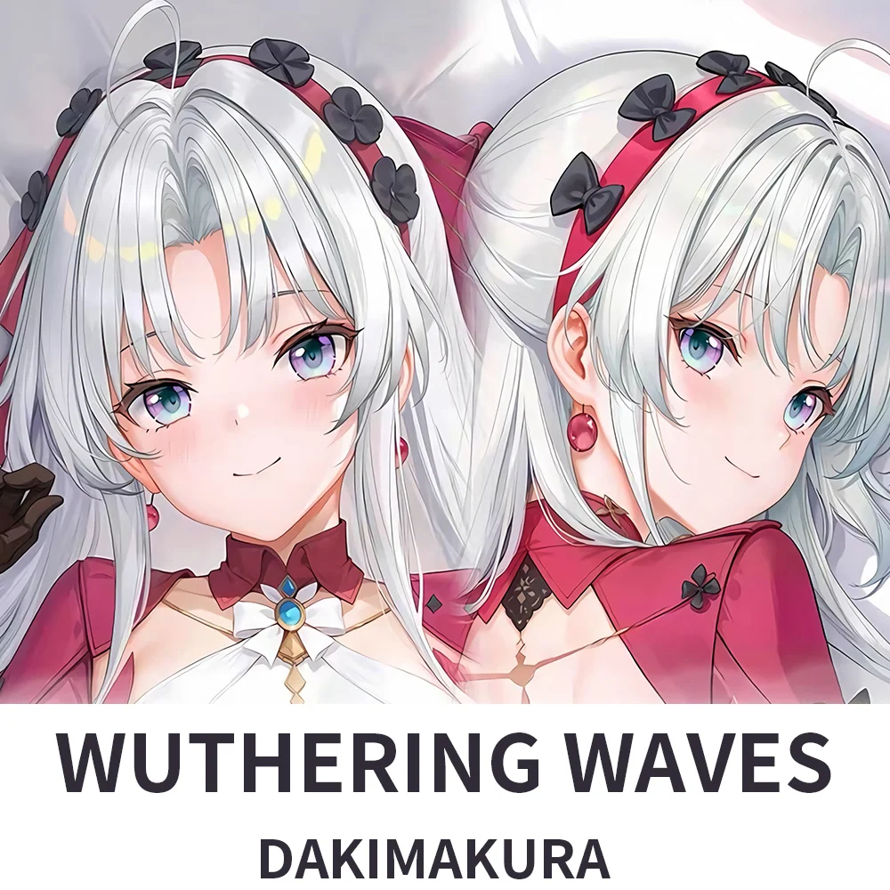 

Wuthering Waves Carlotta Dakimakura 2WAY обнимающая наволочка для тела аниме наволочка